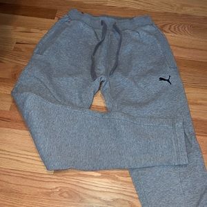 Gray Puma Sweatpants